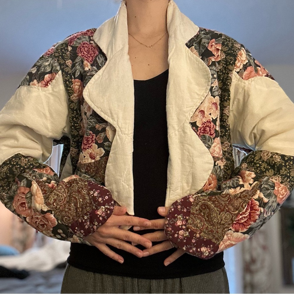 Handmade Quilted Jacket - Picture 3 of 6
